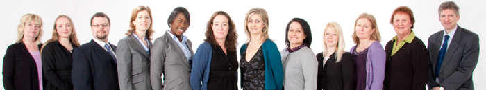 The team at martin searle solicitors
