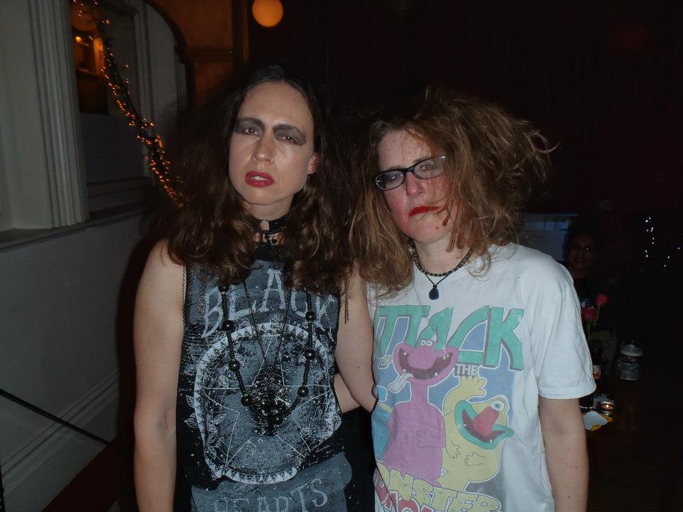 Louise Stone and Susannah Broadbridge get in the Alternative 80s spirit