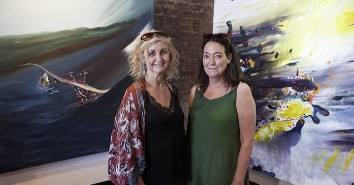 Fiona Martin and Cate Searle